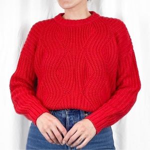 NEW WITH TAGS-  Madewell Red sweater